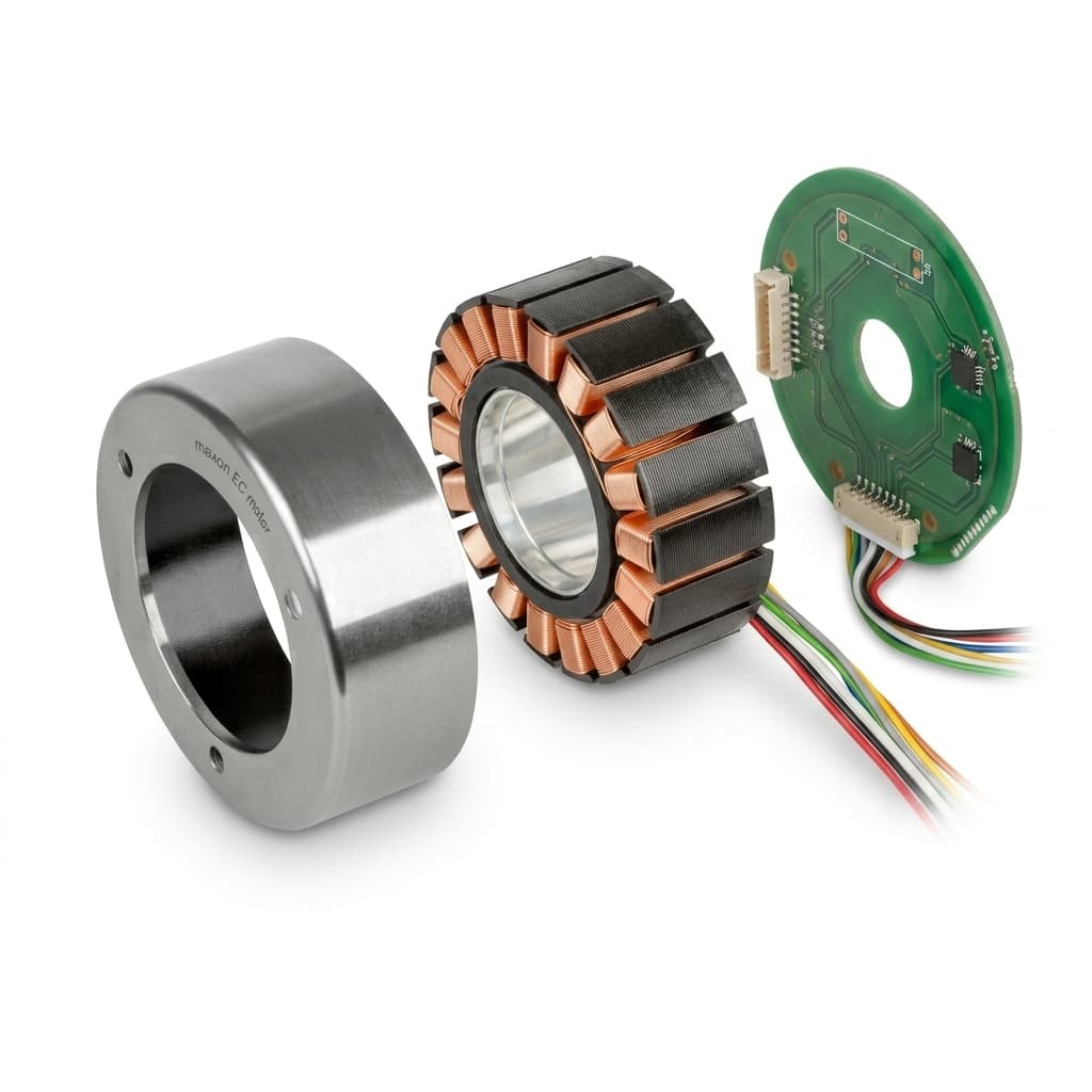Frameless Servo Motor CAD Files: What Engineers Should Check Before Requesting STEP or IGES