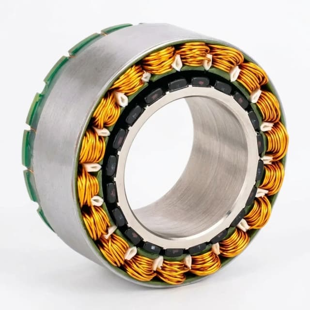 Medical-grade frameless servo stator design