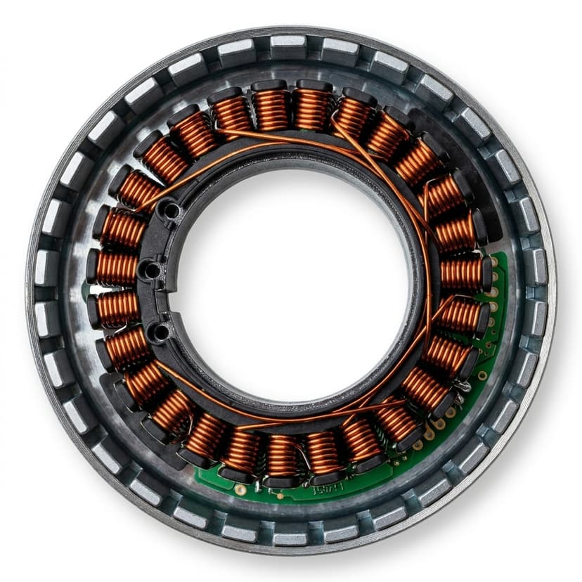 Compact robotic joint motor integration